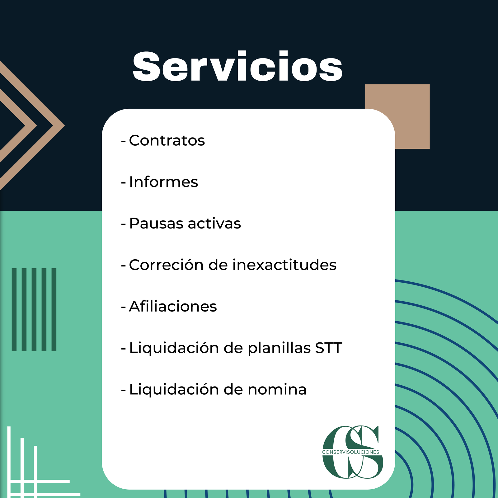 Servicios Conservisoluciones 2